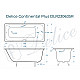 Ванна чугунная Delice Continental PLUS 170х75 с отверстиями под ручки DLR230635R