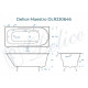 Ванна чугунная Delice Maestro 200х85 DLR230646