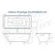 Ванна чугунная Delice Prestige 180х80 с антискользящим покрытием DLR230623-AS