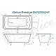 Ванна чугунная Delice Prestige 170х70 с отверстиями под ручки DLR230624R