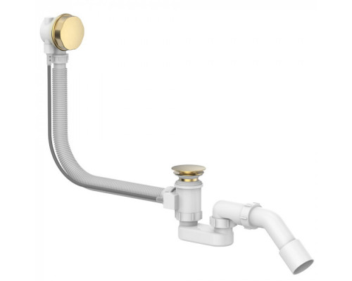 Слив-перелив полуавтомат Золото матовое Delice DLR000025