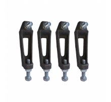 Ножки для чугунных ванн Delice Aurora серия Elite (комплект 4 шт)