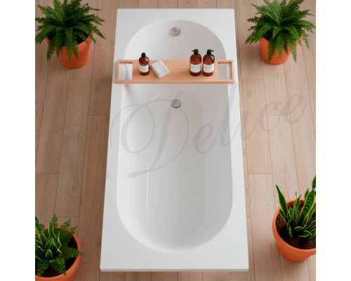 Ванна из литьевого мрамора Delice Bravo 190х90 глянцевая DLR330039-G