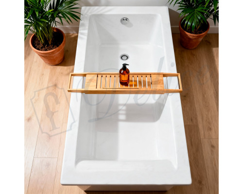 Ванна из литьевого мрамора Delice Diapason 180х80 матовая DLR330009-M