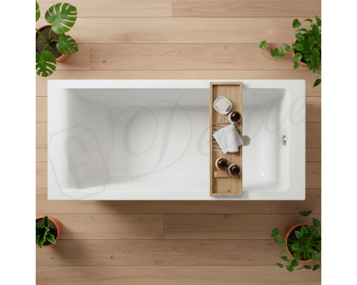 Ванна из литьевого мрамора Delice Diapason 160х70 матовая DLR330004-M