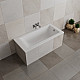 Купить Ванна из литьевого мрамора Delice Diapason 160х70 DLR330004 в магазине сантехники Santeh-Crystal.ru