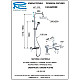 Приобрести Душевая система 200 мм Remer Infinity I34AUFD20 в магазине сантехники Santeh-Crystal.ru