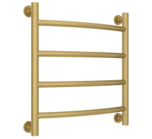 Полотенцесушитель водяной 500х500 золотой матовый Сунержа Галант+ 032-0200-5050