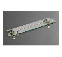 Полка стеклянная 50 см Art&Max Antic Crystal AM-E-2682SJ-Br