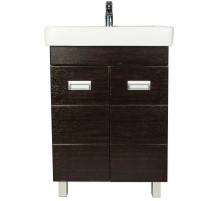 Тумба с раковиной венге 60 см Orange Таис Ta-60TUV+RA