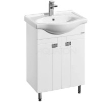 Тумба белый глянец 55,4 см Акватон Фиджи 1A179601FG010