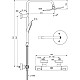 Заказать Душевая система 250 мм Ideal Standard Ceratherm T100 A7241AA в магазине сантехники Santeh-Crystal.ru