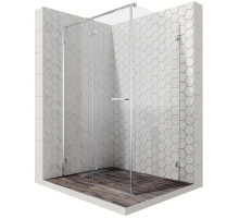 Душевой уголок 119х89 см Ambassador Abner 10011104L прозрачное