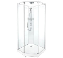 Душевая кабина 100х100х215 см IDO Showerama 10-5 Comfort 558.207.313 прозрачное