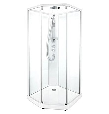 Душевая кабина 100х100х215 см IDO Showerama 10-5 Comfort 558.207.313 прозрачное