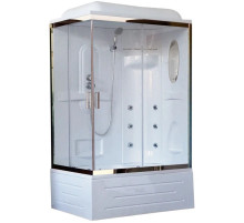 Душевая кабина 100х80х217 см Royal Bath RB8100BP2-T-CH-R прозрачное