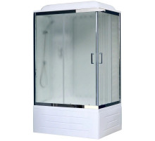 Душевая кабина 100х80х217 см Royal Bath RB8100BP6-WC-CH-L матовое