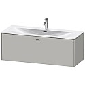 Тумба бетонно-серый матовый 122 см Duravit Brioso BR421400707