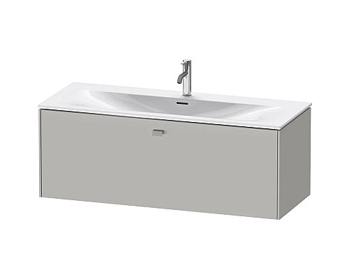 Заказать Тумба бетонно-серый матовый 122 см Duravit Brioso BR421400707 в магазине сантехники Santeh-Crystal.ru