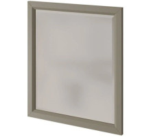 Зеркало 72,5х81,4 см серый матовый Caprigo Jardin 10436-B021