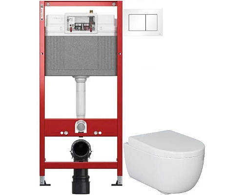 Santeh-Crystal.ru: Комплект подвесной унитаз Ambassador Abner 103T20001R-102T20001 + система инсталляции Tece 9400413 Приобрести Комплект подвесной унитаз Ambassador Abner 103T20001R-102T20001 + система инсталляции Tece 9400413 в магазине сантехники Santeh-Crystal.ru