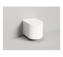 Подвесной безободковый унитаз с сиденьем микролифт Salini S-Stone Gemelli 240121KM