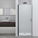 Душевая дверь 60 см Vincea Alpha VDP-3AL600CLGM прозрачное