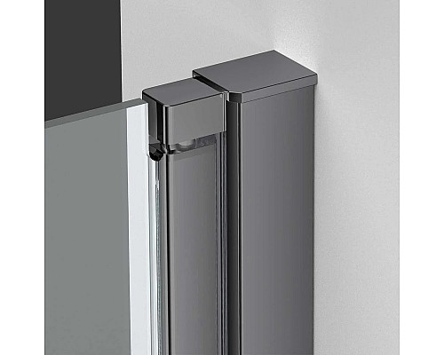 Душевая дверь 60 см Vincea Alpha VDP-3AL600CLGM прозрачное