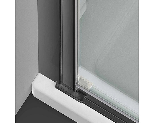 Душевая дверь 60 см Vincea Alpha VDP-3AL600CLGM прозрачное