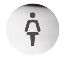 Табличка информационная "женский туалет" Bemeta Home 111054007