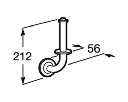 Купить Держатель запасных рулонов Roca Hotels Classic 815436001 в магазине сантехники Santeh-Crystal.ru