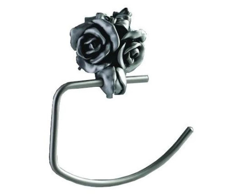 Заказать Полотенцедержатель серебро Art&Max Rose AM-0916-T в магазине сантехники Santeh-Crystal.ru