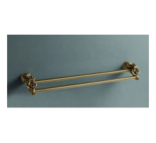 Полотенцедержатель двойной 60 см бронза Art&Max Rose AM-0918-B