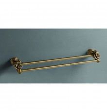 Полотенцедержатель двойной 60 см бронза Art&Max Rose AM-0918-B