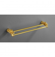 Полотенцедержатель двойной 60 см золото Art&Max Rose AM-0918-Do