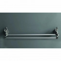 Полотенцедержатель двойной 60 см серебро Art&Max Romantic AM-0818-T