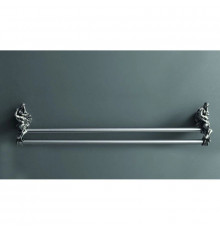 Полотенцедержатель двойной 60 см серебро Art&Max Romantic AM-0818-T