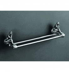 Полотенцедержатель двойной 60 см серебро Art&Max Juno AM-0718-T
