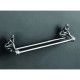 Купить Полотенцедержатель двойной 60 см серебро Art&Max Juno AM-0718-T в магазине сантехники Santeh-Crystal.ru