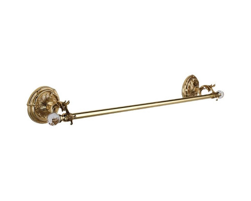 Заказать Полотенцедержатель 70 см античное золото Art&Max Barocco Crystal AM-1779-Do-Ant-C в магазине сантехники Santeh-Crystal.ru