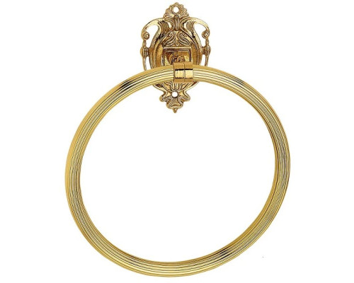 Купить Полотенцедержатель кольцевой античное золото Art&Max Impero AM-1231-Do-Ant в магазине сантехники Santeh-Crystal.ru