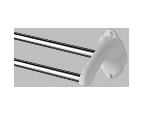 Приобрести Полотенцедержатель двойной 61,5 см Devon&Devon Emily MIL517E/CR в магазине сантехники Santeh-Crystal.ru