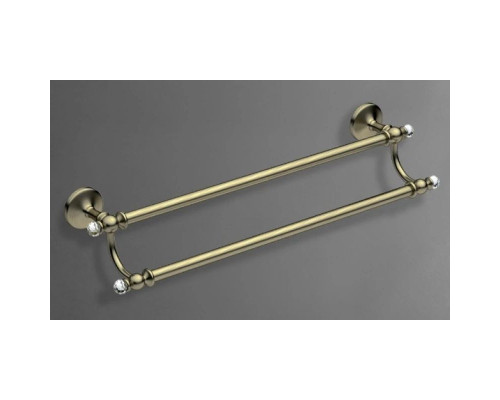 Купить Полотенцедержатель 65,6 см Art&Max Antic Crystal AM-E-2648SJ-Br в магазине сантехники Santeh-Crystal.ru