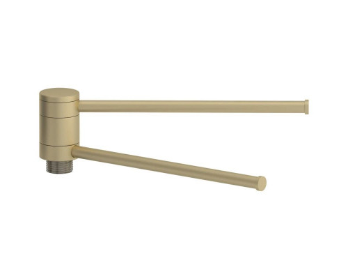 Приобрести Полотенцедержатель 19,75 см шампань матовая Сунержа 022-2003-0200 в магазине сантехники Santeh-Crystal.ru