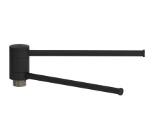 Полотенцедержатель 19,75 см темный титан муар Сунержа 15-2003-0200