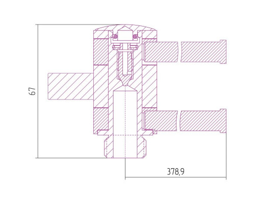Купить Полотенцедержатель 37,89 см золотой Сунержа 03-2003-0400 в магазине сантехники Santeh-Crystal.ru