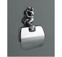 Держатель для туалетной бумаги серебро Art&Max Romantic AM-0819-T