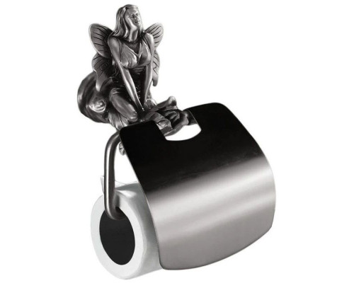 Купить Держатель для туалетной бумаги серебро Art&Max Fairy AM-0989-T в магазине сантехники Santeh-Crystal.ru