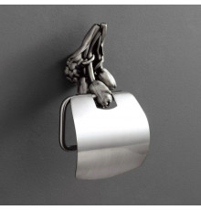 Держатель для туалетной бумаги серебро Art&Max Tulip AM-0829-T