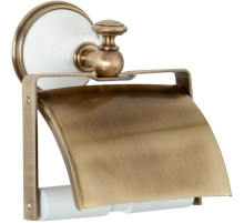 Держатель туалетной бумаги белый/бронза Tiffany World Harmony TWHA219bi/br